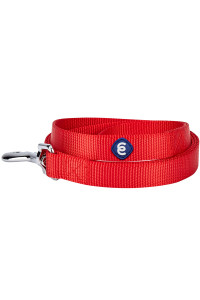 Blueberry Pet Essentials 21 Colors Durable Classic Dog Leash 5 Ft X 58, Rouge Red, Small, Basic Nylon Leashes For Dogs