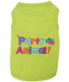 Parisian Pet Party Animal Dog T-Shirt, Medium