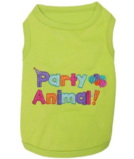Parisian Pet Party Animal Dog T-Shirt, X-Large