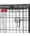 Lucky Dog 24 (S) Slyder Whisper Glide Sliding Door Dog Crate | 2nd Side Door Access | Patented Corner Stabilizers | Removable Tray | Rubber Feet | Carrying Handle