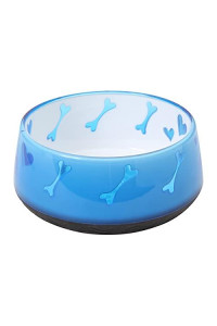 Dogit Dog Food and Water Bowl, BPA-Free Dog Dish, Non-Skid Dog Bowl, Blue, 90411