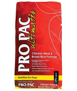 Midwestern PRO PAc Ultimates Dry Dog Food 28 Pound chicken & Brown Rice