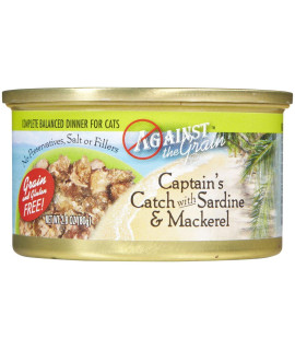 Against The grain captainS catch Sardine & Mackerel - 24X2.8 Oz