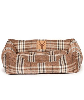 Danish Design Pet Products Newton Traditional Snuggle Bed (17.7In) (Truffle)