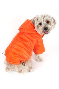 Pet Life Sporty Avalanche Lightweight Folding Winter Dog coat - Adjustable Dog Jacket with a concealed Zippered collar and pop-Out Hood - Pet coat for Small Medium Large Dogs