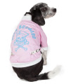 Pet Life Varsity-Buckled collared Dog coat - cotton Dog Sweater with Added Trims and Details - Dog Jacket for Small Medium Large Dogs