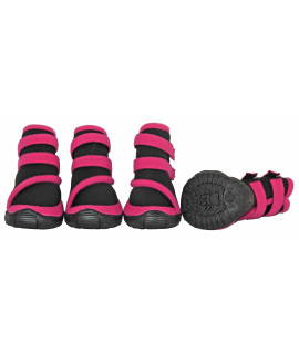 Pet Life Performance-coned Neoprene Dog Shoes with High-Ankle Support and Premium Rubberized grip Dog Booties - Set of 4 Dog Boots