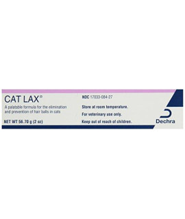 Dechra Cat Lax Cat Hairball Remedies, 2 oz, DP-009009, Original Version