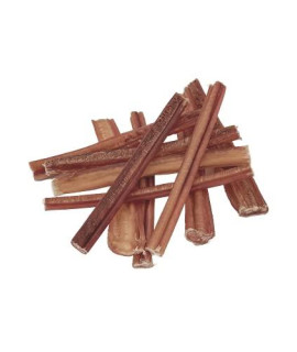 GigaBite Natural Odor Bully Sticks Treats  All Natural, Free Range Beef Pizzle Dog Chews  by Best Pet Supplies