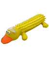 Amazing Pet Products Shaggy Latex Duck Squeek Toy, 6-Inch