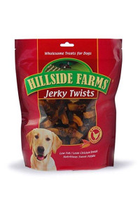 Hillside Farms Chicken And Sweet Potato Premium Dog Treats, Jerky Twists, 32-Ounce