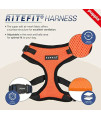 Puppia Authentic Ritefit Harness With Adjustable Neck, Medium, Beige