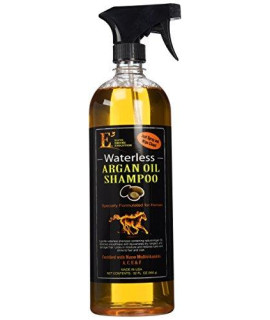 E3 Elite Argan Oil Shampoo for Pets, 32 oz.