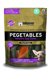 Pegetables Mixed 8.7-Ounce Value Size Dental Chew, Small