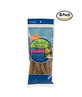 Hartz Nutrition Millet Spray Bird Treats - Pack of 6