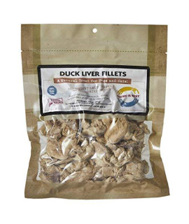 Fresh Is Best Freeze Dried Raw Duck Liver, Dog & Cat Treats (Duck Liver)
