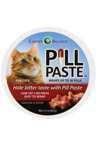 Marshall Pill Paste for Cats, 2.1-Ounce, Bacon Flavor