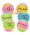 Dog is Good Tennis Balls for Dogs, 6-Packs
