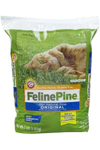 Feline Pine Original Cat Litter, 7-Pound Bags (Pack of 2)