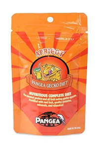 Pangea Fruit Mix Apricot complete crested gecko Food 2 oz
