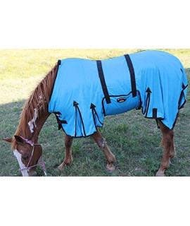 CHALLENGER 78" Horse Bug Mosquito Fly Sheet Summer Spring Airflow Mesh UV 73401