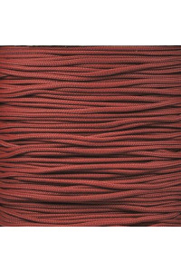 PARAcORD PLANET 10, 25, 50, and 100 Foot Hanks of 425 Paracord (3mm) - Made of 100% Nylon for Tactical, crafting, Survival, general Use, and Much More (crimson, 25 Feet)