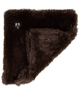 Bessie and Barnie grizzly Bear Luxury Shag Ultra Plush Faux Fur Pet Dog cat Puppy Super Soft Reversible Blanket (Multiple Sizes) MD - 36 x 28