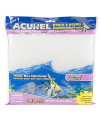 Acurel 3 Pack of Waste and Debris Reducing Media Pad, 18 by 10 Inch, Polyfiber Media Pad for All Aquarium Filters