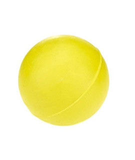 Classic Pet Products Solid Rubber Balllarge 70 Mm Yellow
