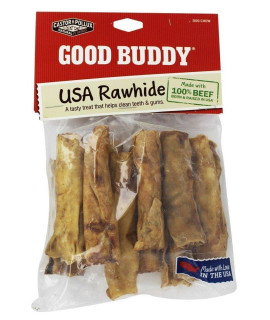 castor Pollux good Buddy USA Rawhide Mini Rolls Dog Treats