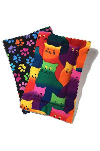 Johnson Pet Products Catnip Pillow Sacks Two Pack Crazy Cat - Handmade in The USA