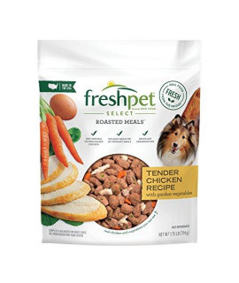 Freshpet Dog Food, Roasted Meals, Tender Chicken Recipe, 1.75 Lb