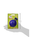 Jolly Pets Tug-n-Toss Heavy Duty Dog Toy Ball with Handle, 3 Inches/Mini, Blue, Model:403 BL