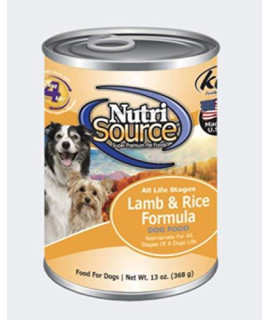 NutrisourceA grain Free Lamb Meal Formula 13 Oz can