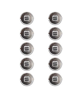 AOK 10 Pack Non-OEM Battery Compatible with High Tech Pet Electronic Collar Model Ms-4 and Ms-5