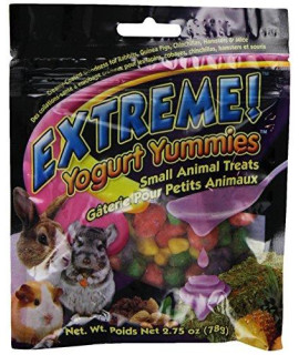 F.M.BrownS 44495 Extreme Yogurt Yummies Small Animal Treat, 2.75-Ounce