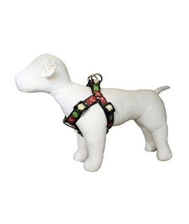 Paw Paws USA Oxford Argyle Dog Harness, Medium, Multicolored