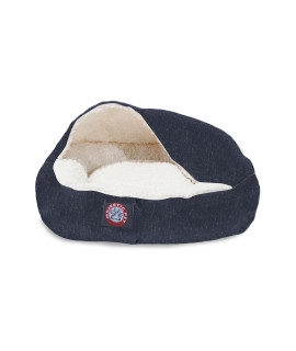 18 inch Navy Wales canopy cat Bed