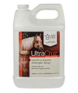 UltraCruz - sc-395300 Equine Detangler Spray for Horses, 1 Gallon