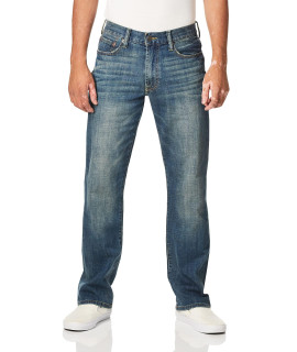 Lucky Brand Mens 181 Relaxed Straight Jean, Ol Wilder Ranch, 33W X 30L