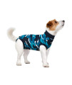 Suitical Recovery Suit Dog, Xx-Small, Blue Camouflage