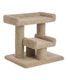 24 Inch Deluxe Tiered Cat Perch (Speckled Sand)