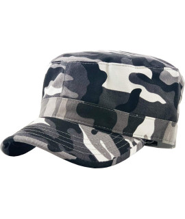 Kbk-1464 Cit S Cadet Army Cap Basic Everyday Military Style Hat (Now With Stash Pocket Version Available)