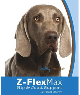 Healthy Breeds Weimaraner Z-Flex Max Hip and Joint Soft chews 170 count