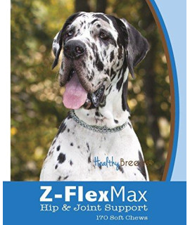 Healthy Breeds great Dane Z-Flex Max Hip and Joint Soft chews 170 count