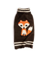 Fabdog Woodland Fox Turtleneck Dog Sweater Olive 20"