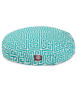 Pacific Towers Pacific Towers Small Round Indoor Outdoor Pet Dog Bed With Removable Washable cover By Majestic Pet Products