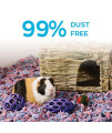 carefresh 99% Dust-Free Confetti Natural Paper Small Pet Bedding with Odor Control, 50 L