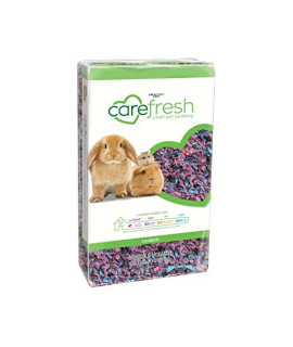 carefresh 99% Dust-Free Confetti Natural Paper Small Pet Bedding with Odor Control, 23 L