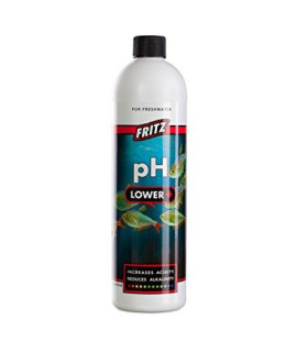 Fritz Aquatics 81103 Fritz pH Lower for Fresh and Salt Water Aquariums, 16-Ounce